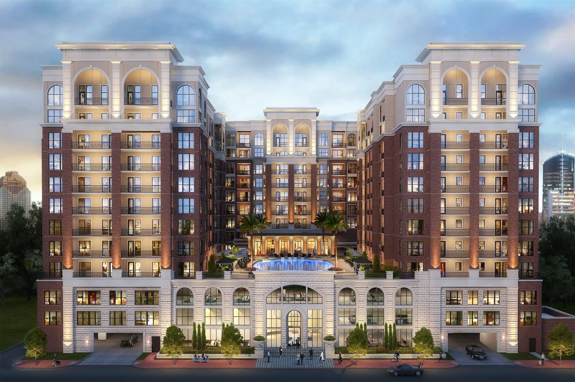 The Heron building rendering